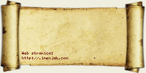 Kristina Mirjanić vizit kartica